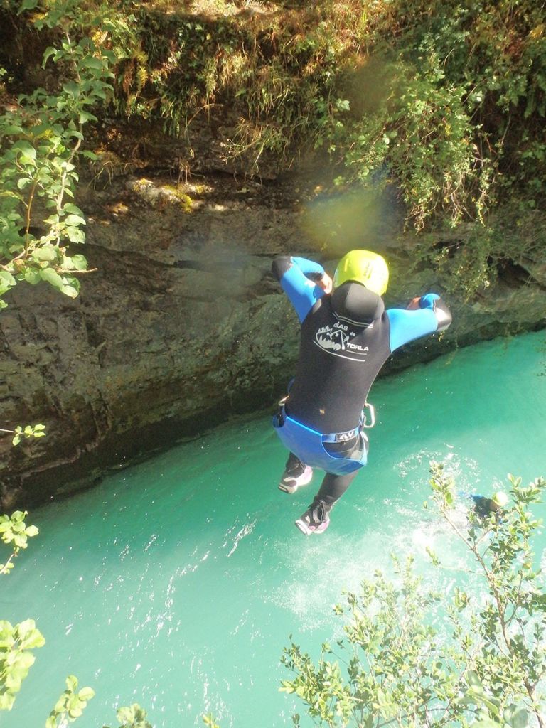 Barranco viandico con Guías de Torla Ordesa