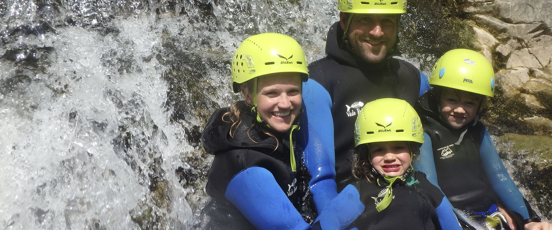 Barranquismo en familia en el Pirineo Aragonés