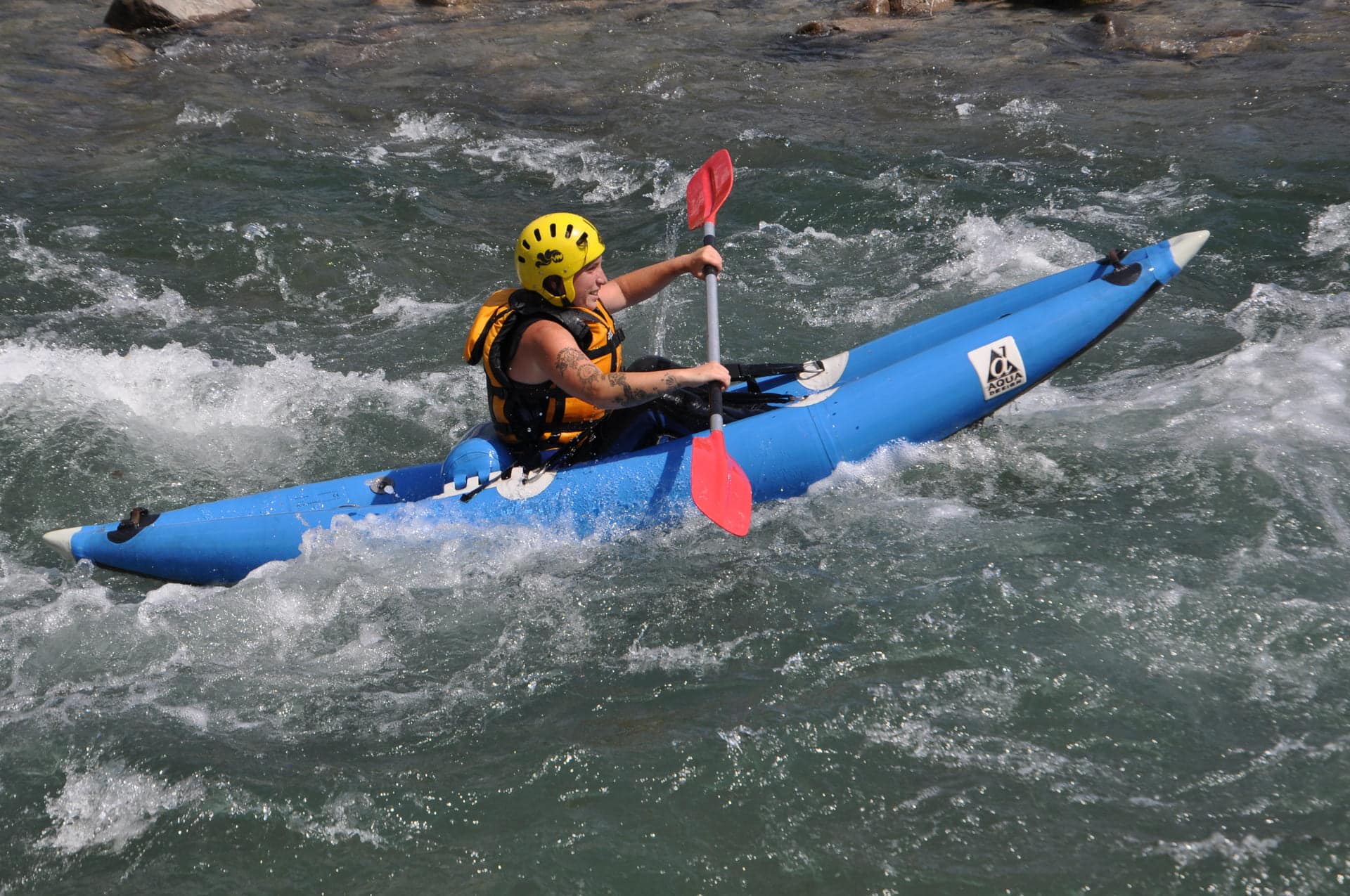 Open kayak avanzado 4 en el Pirineo Aragonés | Guías de Torla Ordesa