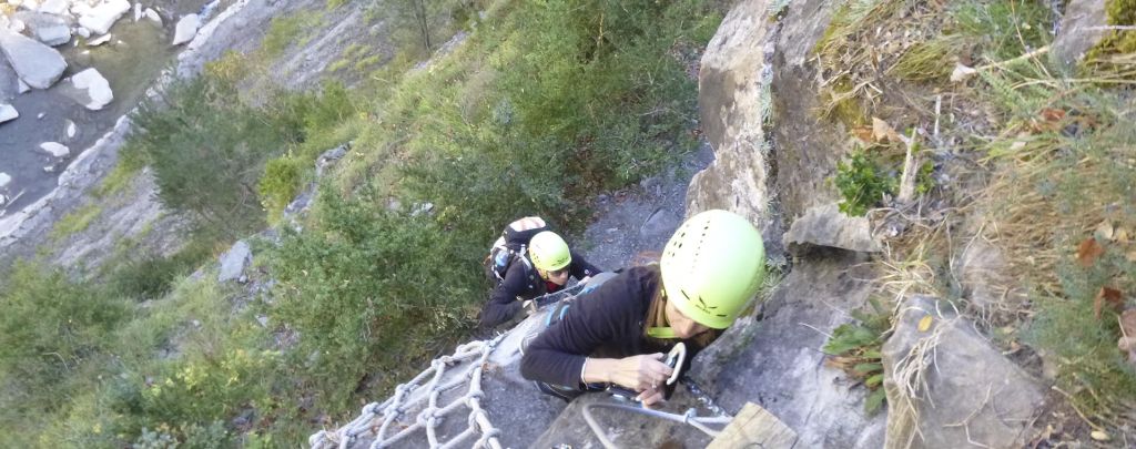 Vía ferrata los duendes del sorrosal en el Pirineo Aragonés | Guías de Torla Ordesa