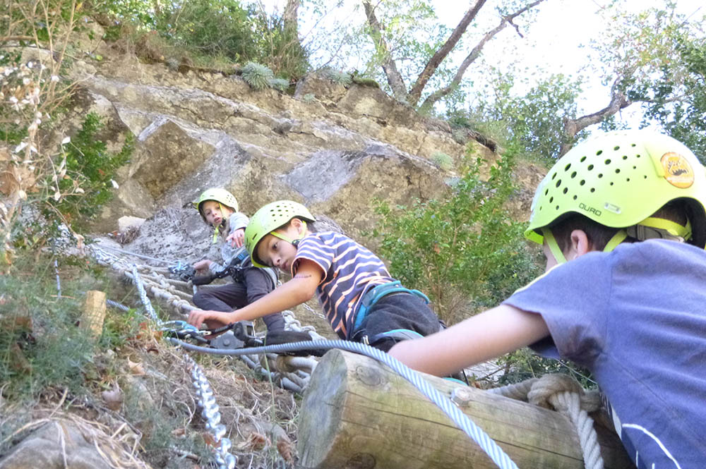 Vía ferrata los duendes del sorrosal nivel facil en el Pirineo Aragonés | Guías de Torla Ordesa