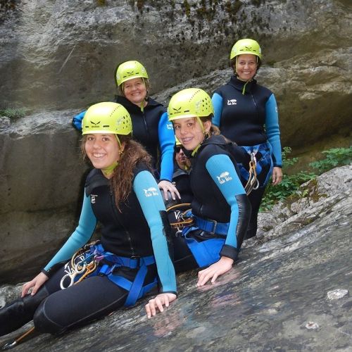 Barranco de las gloces con Guías de Torla
