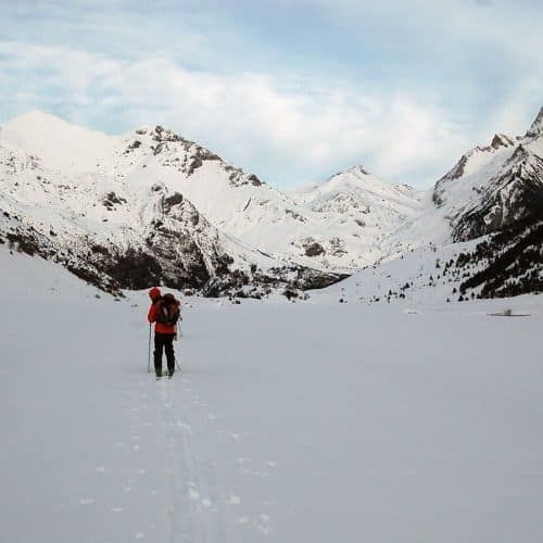 Esquí de montaña en el Pirineo