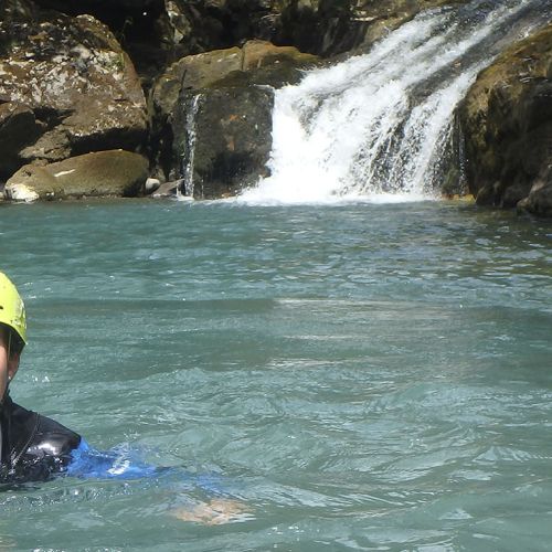 Descenso de barranco viandico en Añisclo en el Pirineo Aragonés | Guías de Torla Ordesa