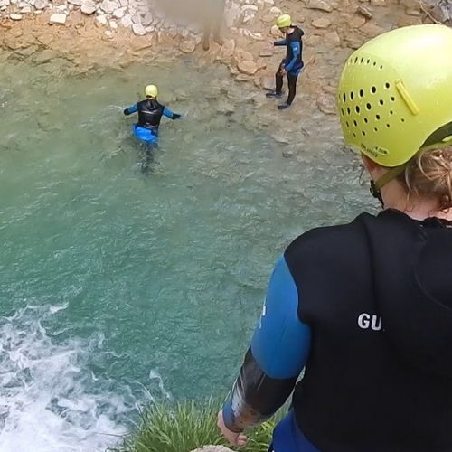 Descenso del barranco del forcos en el Pirineo Aragonés | Guías de Torla Ordesa