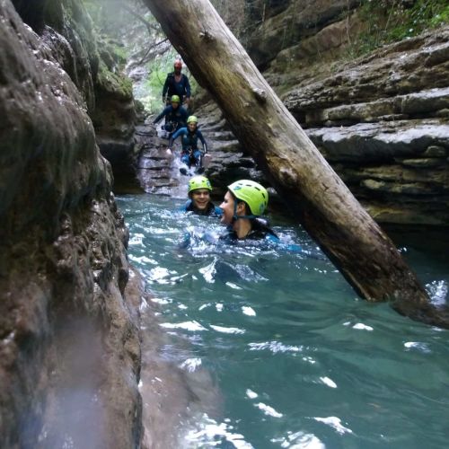 Descenso del Barranco del Furco en Broto